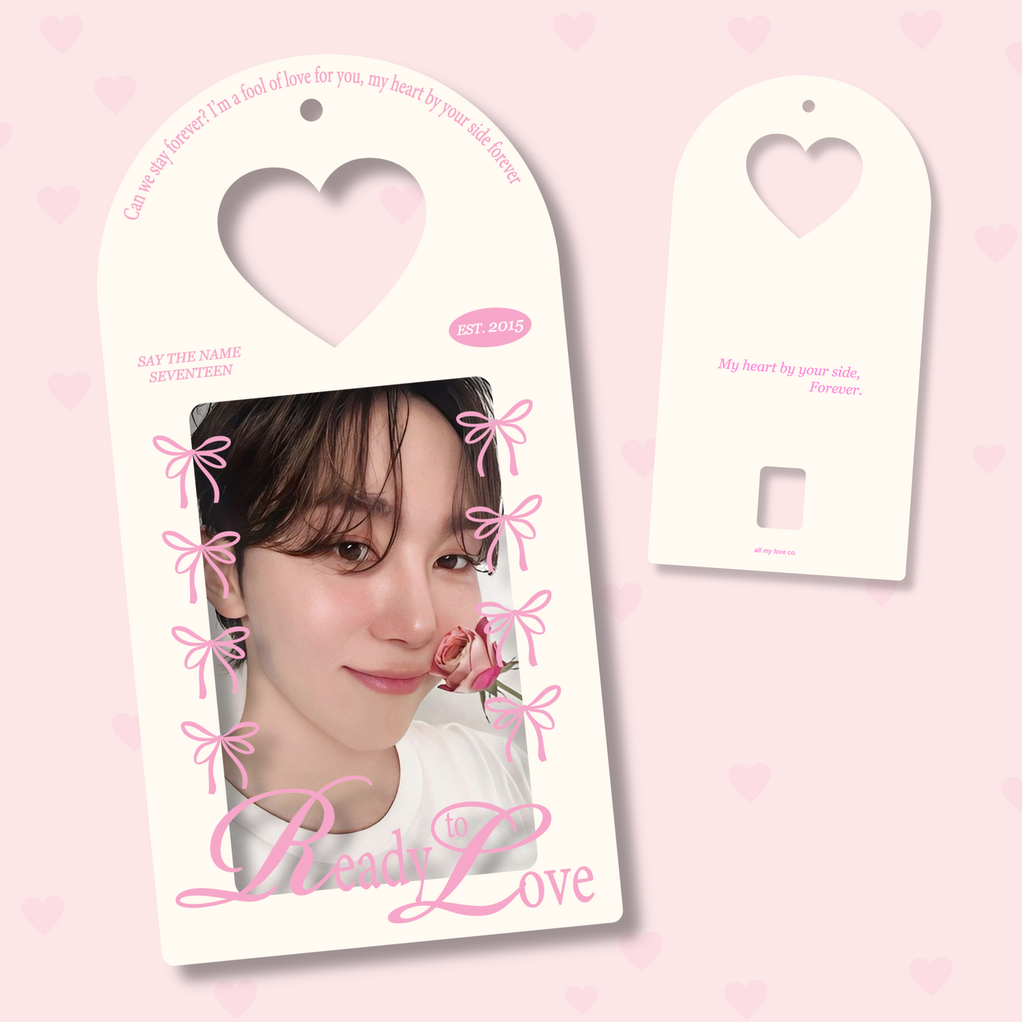 ready to love photocard holder