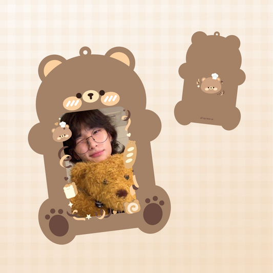 bear bakery photocard holder