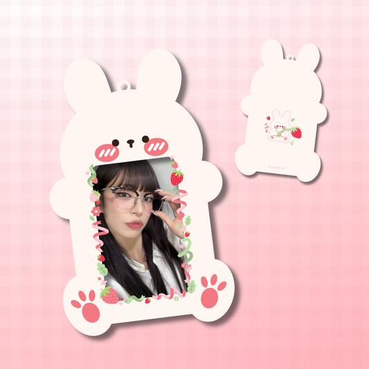 berry bunny photocard holder