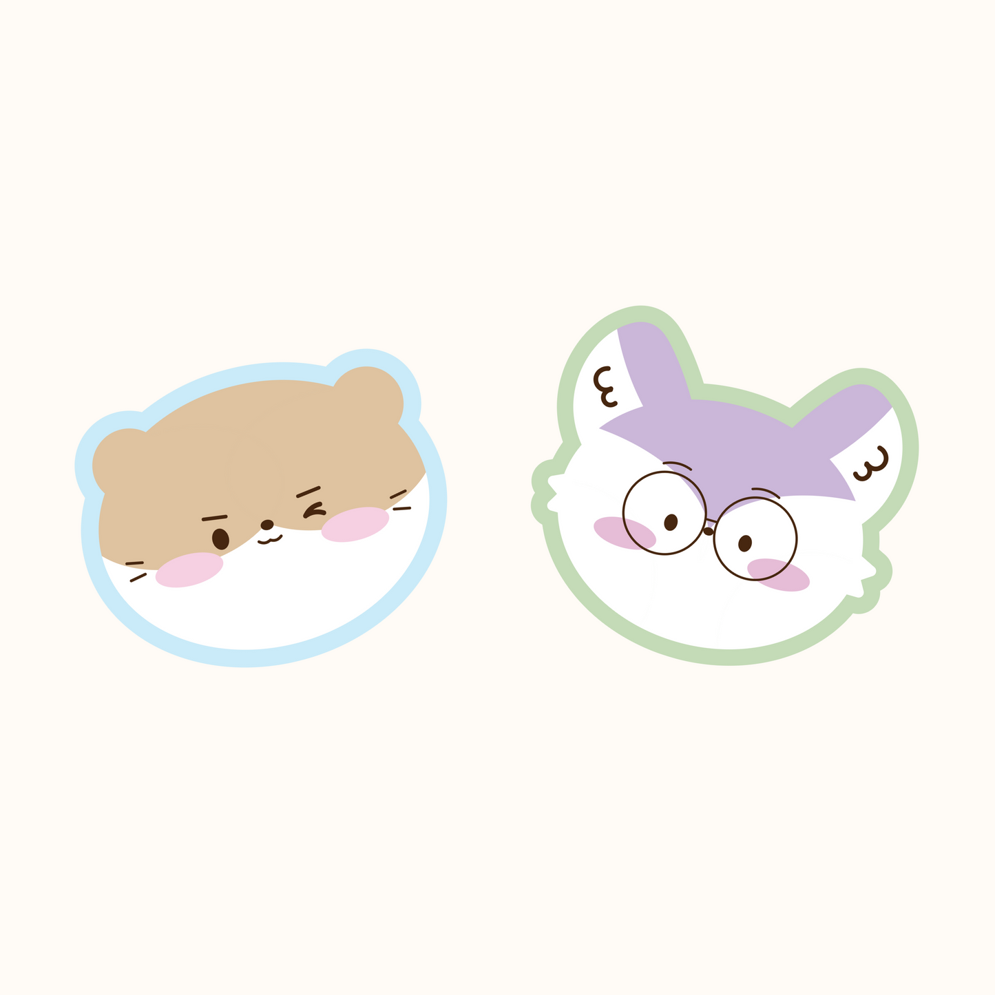 miniteen vinyl stickers